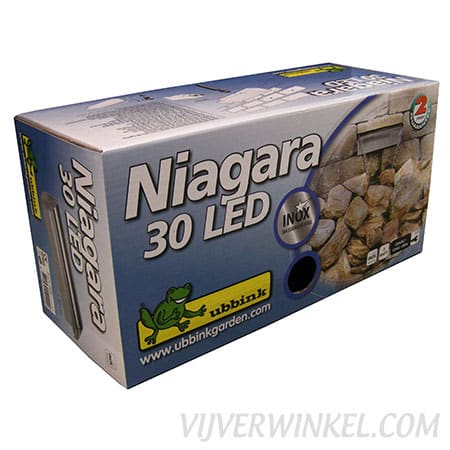 Ubbink Niagara RVS waterval 30 LED