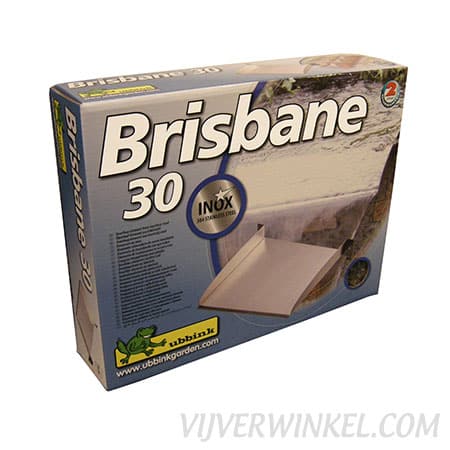 Ubbink Brisbane overloopelement 30 RVS