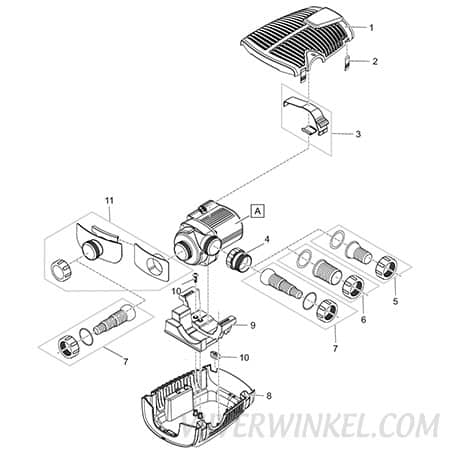 Onderdelen AquaMax Eco Premium 7000